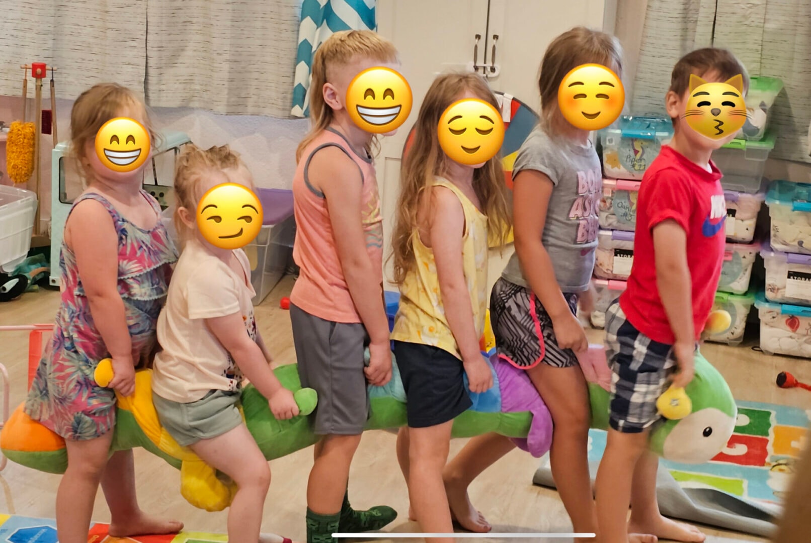 Children in the classroom at KidActive