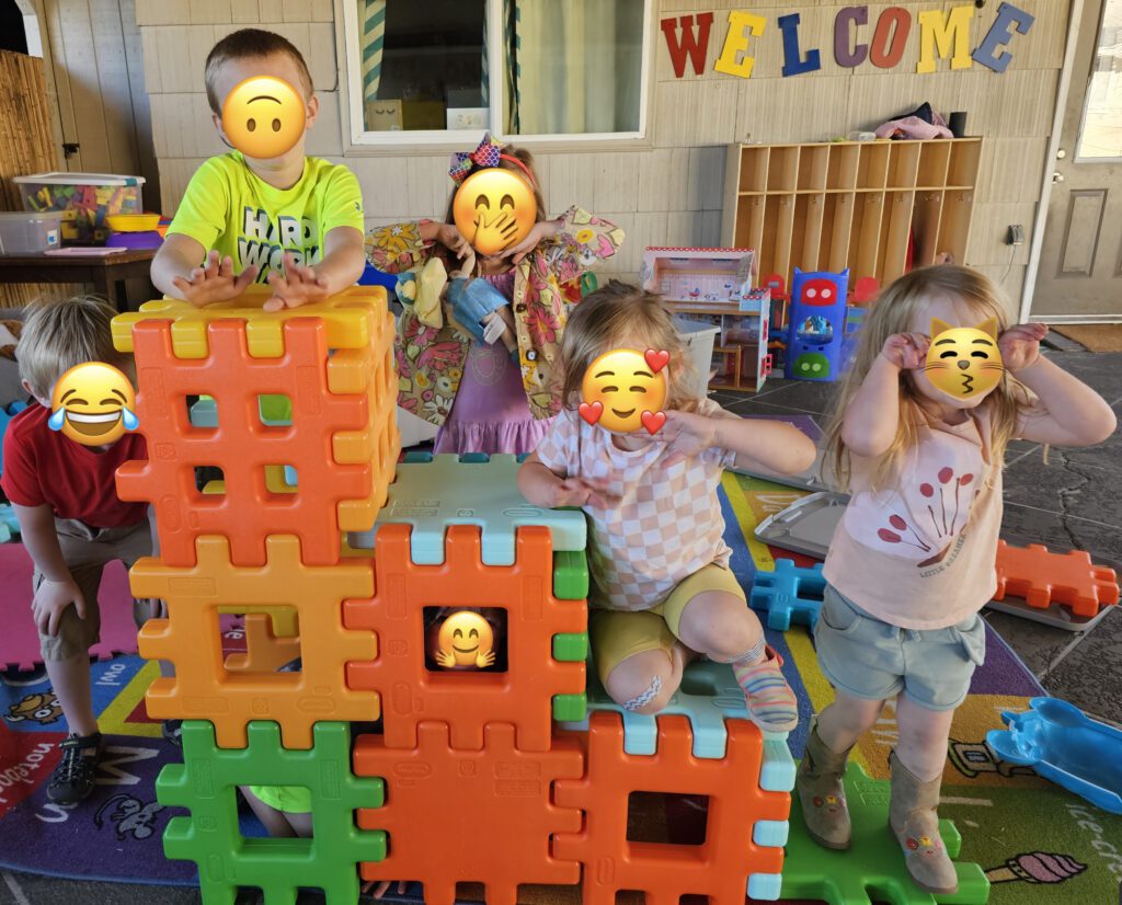 Colorful indoor preschool classroom at KidActive